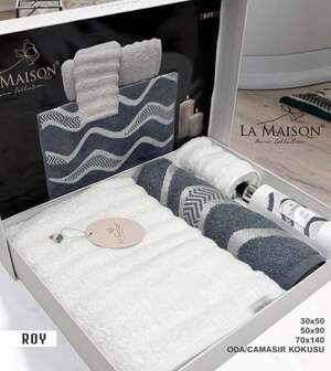 Набор махровых полотенец La Maison Roy с ароматом