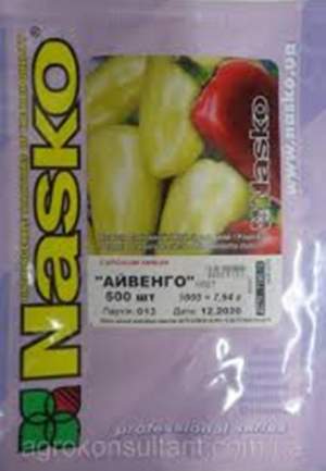 Перец Айвенго 500 семян.