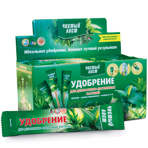 Удобрение Чистый Лист для декоративно-лиственных растений 100г. (Kvitofor) Удобрение Чистый Лист для декоративно-лиственных растений 100г. (Kvitofor)