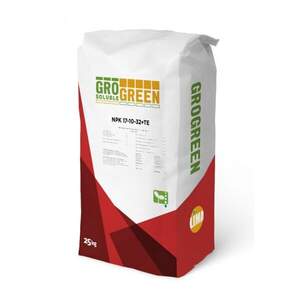Удобрение GroGreen 17-10-32+МЕ, 25 кг Удобрение GroGreen 17-10-32+МЕ, 25 кг