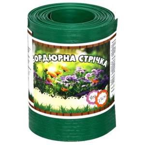 Бордюрная зеленая лента 150*0,65*9000мм Бордюрная зеленая лента 150*0,65*9000мм
