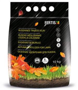 Фертис Осень для газона 5-15-30+МЕ, 10кг Fertis Фертис Осень для газона 5-15-30+МЕ, 10кг Fertis