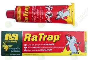 Клей от грызунов RaTrap 135г Клей от грызунов RaTrap 135г