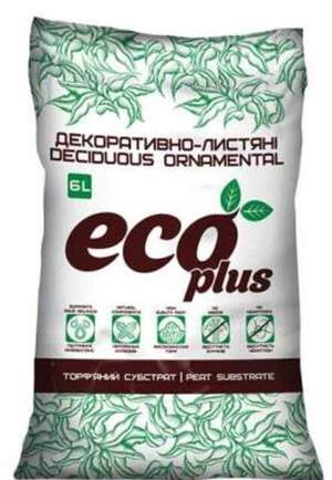 Субстрат для декор-лист 6л ECO PLUS Субстрат для декор-лист 6л ECO PLUS