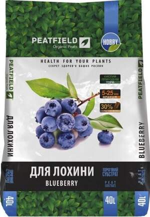 Субстрат для голубики 40л PEATFIELD Субстрат для голубики 40л PEATFIELD
