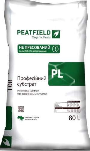 Субстрат торфяной PL-3 80л PEATFIELD Субстрат торфяной PL-3 80л PEATFIELD
