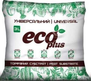 Субстрат универсальный 3л ECO PLUS Субстрат универсальный 3л ECO PLUS