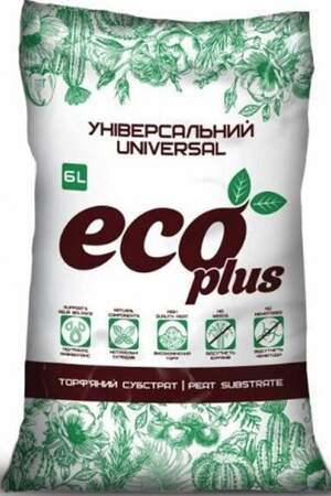 Субстрат универсальный 6л ECO PLUS Субстрат универсальный 6л ECO PLUS