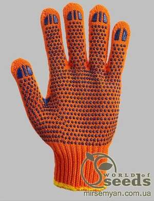 Рукавички бавовняні, односторонні (упак. 10 пар) 1077 Рукавички бавовняні, односторонні (упак. 10 пар) 1077