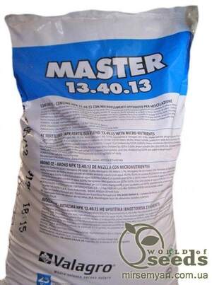 МАЙСТЕР/MASTER NPK 13.40.13, Valagro 25 кг МАЙСТЕР/MASTER NPK 13.40.13, Valagro 25 кг