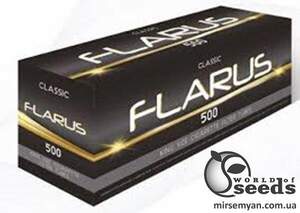 Цигаркові гільзи з фільтром для набивання тютюном/Flarus/ 500шт Цигаркові гільзи з фільтром для набивання тютюном/Flarus/ 500шт