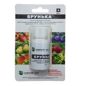 Інсектоакарицид Брунька 20мл Інсектоакарицид Брунька 20мл