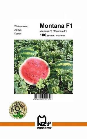 Кавун Монтана F1 - 100 насінин А (Nunhems) Кавун Монтана F1 - 100 насінин А (Nunhems)