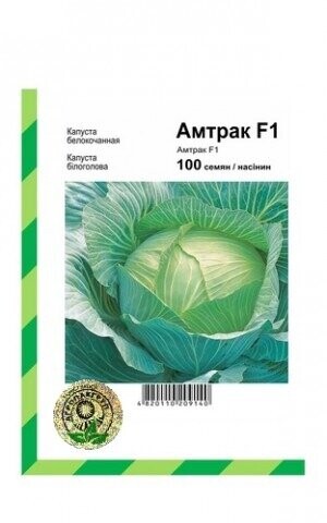 Капуста білокачанна Амтрак F1 - 100 насінин А (Bejo Zaden) Капуста білокачанна Амтрак F1 - 100 насінин А (Bejo Zaden)
