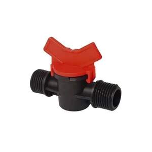 Кран сполучний з двома зовнішніми різьбленнями Кран сполучний з двома зовнішніми різьбленнями