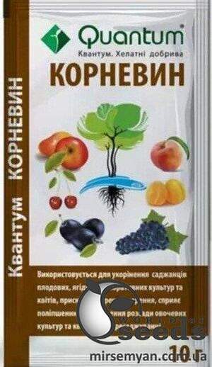 Стимулятор зростання Квантум Корневін 10 г Стимулятор зростання Квантум Корневін 10 г