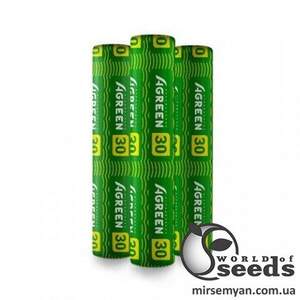 Агроволокно 30 г/m² шир.1,6м*100м (Agreen) Агроволокно 30 г/m² шир.1,6м*100м (Agreen)