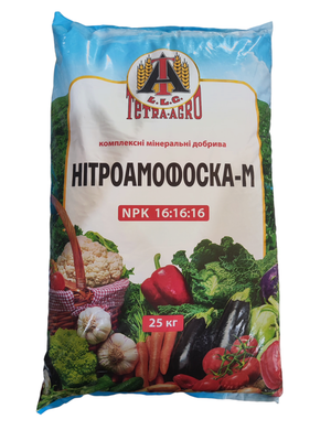 Нитроаммофоска-М 16:16:16 25кг Нитроаммофоска-М 16:16:16 25кг