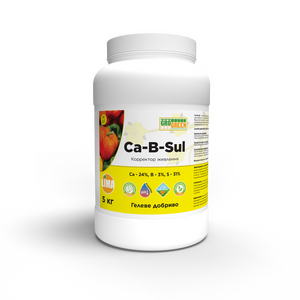 Удобрение GroGreen гель Ca-B-SUL (Кальций-24%/Бор-2,5%-Сера-31%+ТЕ) 5 кг Удобрение GroGreen гель Ca-B-SUL (Кальций-24%/Бор-2,5%-Сера-31%+ТЕ) 5 кг