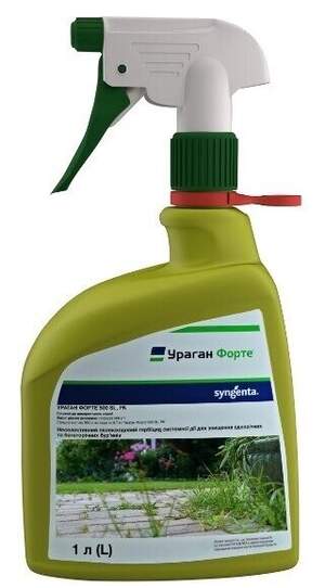 Гербицид Спрей Ураган Форте 1л (Syngenta) Гербицид Спрей Ураган Форте 1л (Syngenta)