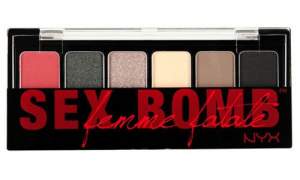 Палитра теней NYX The Sex Bomb Shadow Palette